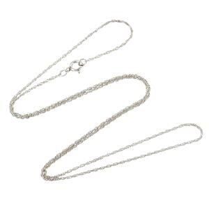 Rope Chain Necklace | Vintage Sterling Silver 925 | 18.5”